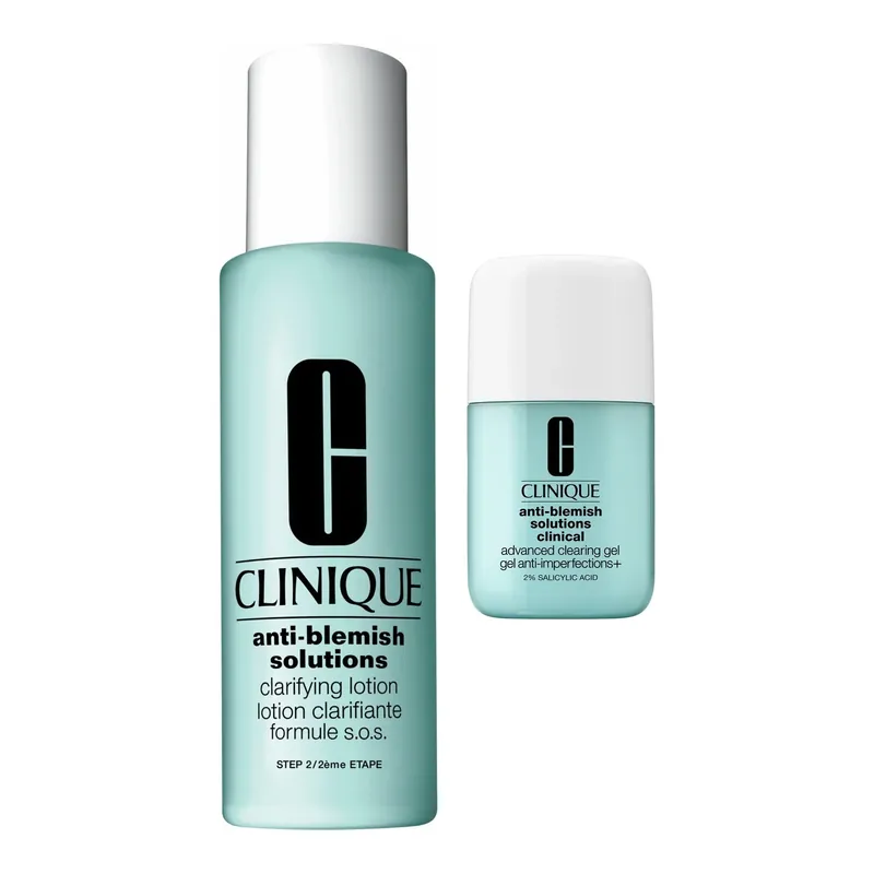 Heti Saatavilla CliniqueClarified Skin Starter SetClarifying Lotion 200 ml & Clearing Gel 20 ml 220 ml