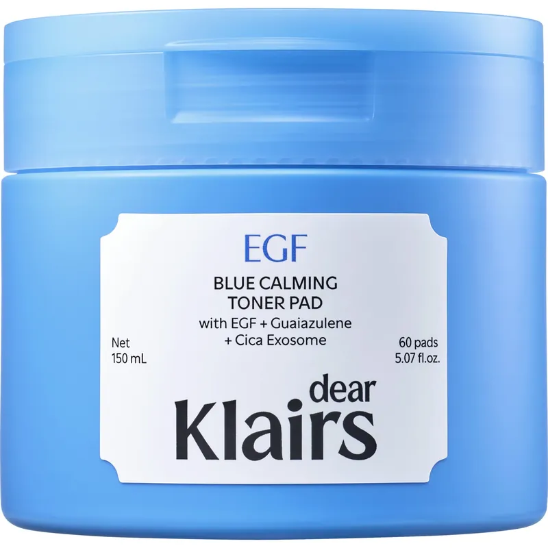Viikonlopputarjous KlairsEGF Blue Calming Toner Pad 60 pcs