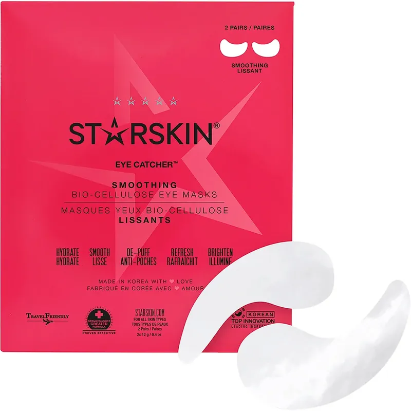 StarskinEye CatcherSmoothing Bio-Cellulose Eye Masks 24 g Tarjoushinta