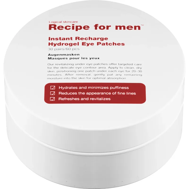 Aito Recipe for menInstant Recharge Hydrogel Eye Patches 85 g