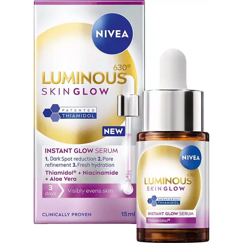 Lähetetään Heti NIVEALuminous630 Skin Glow Instant Glow 15 ml
