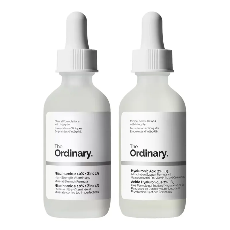 The OrdinarySkin Perfecting SetHyaluronic Acid 2% & Niacinamide 10% Paras Hinta