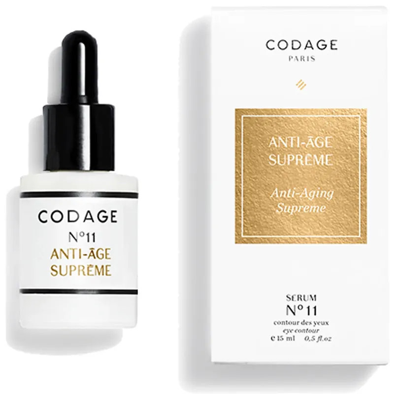 Codage ParisThe Eye Serum N°11Anti-Aging Supreme Eye 15 ml Korkea Laatu