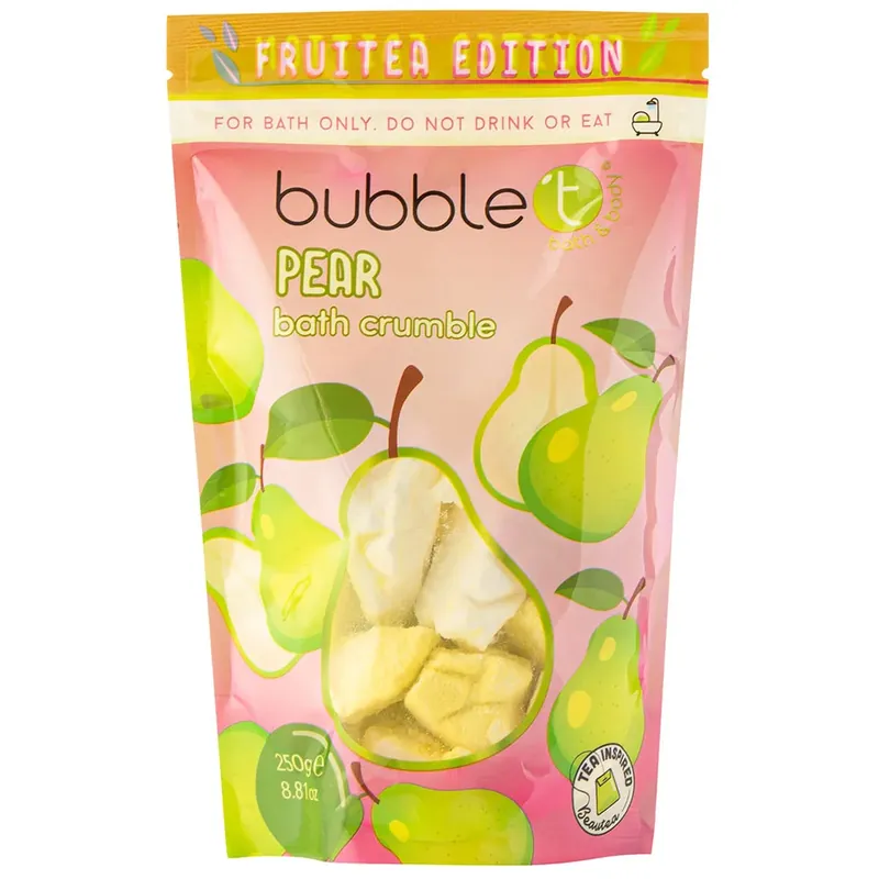 BubbleTFruitea Pear Bath Crumble 250 g Tukkuhinta