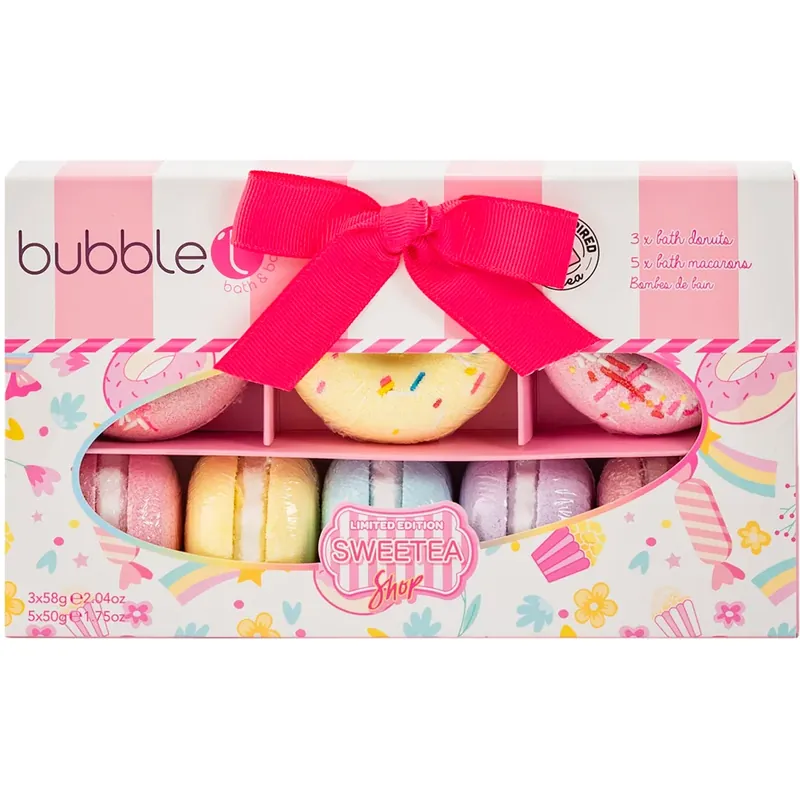 BubbleTSweetea Donuts & Macaron FizzerSet 424 g Tehdashinta