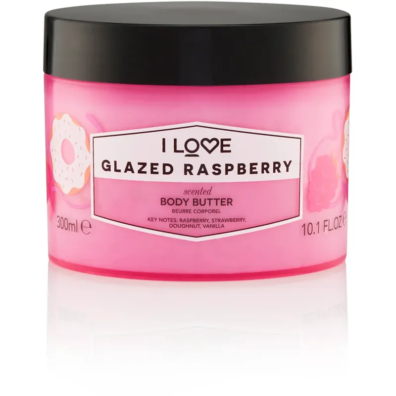 Älä Missaa I LoveGlazed RaspberryScented Body Butter 300 ml