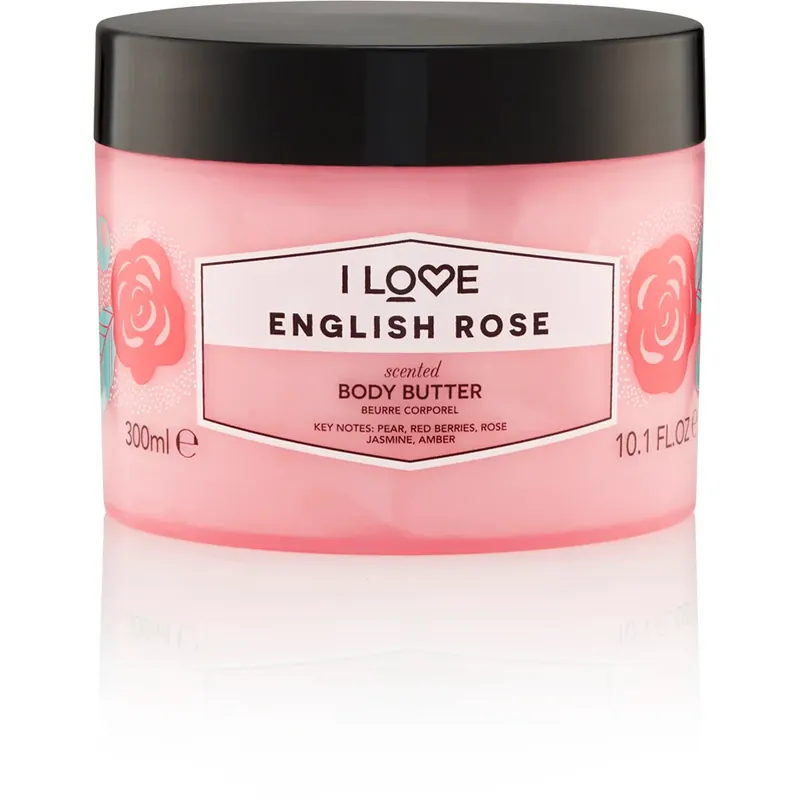 Flash-Tarjous I LoveEnglish RoseScented Body Butter 300 ml
