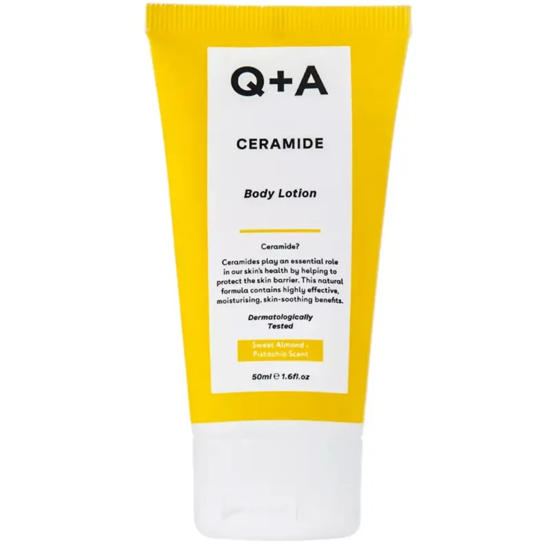 Q+ACeramide Body LotionTravel Size 50 ml Suoraan Valmistajalta