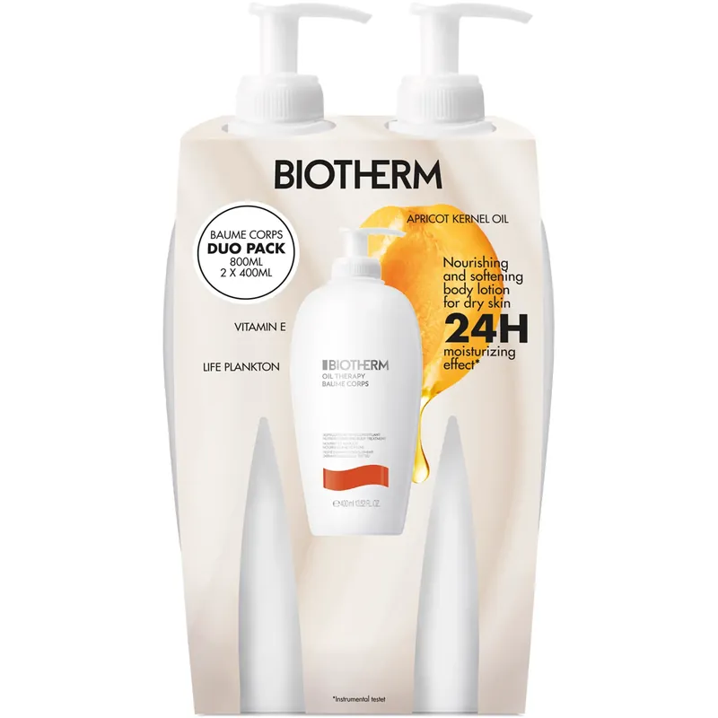 BiothermOil Therapy Baume Corps Duo SetOil Therapy Baume Corps Duo Set 800 ml Tehdashinta