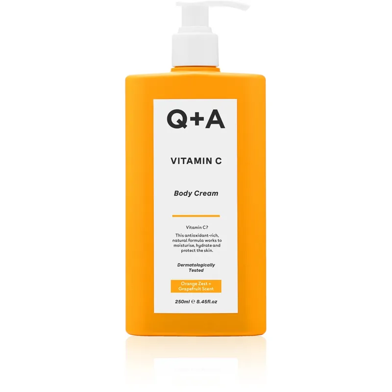Q+AVitamin C Body Cream 250 ml Uusi Kokoelma