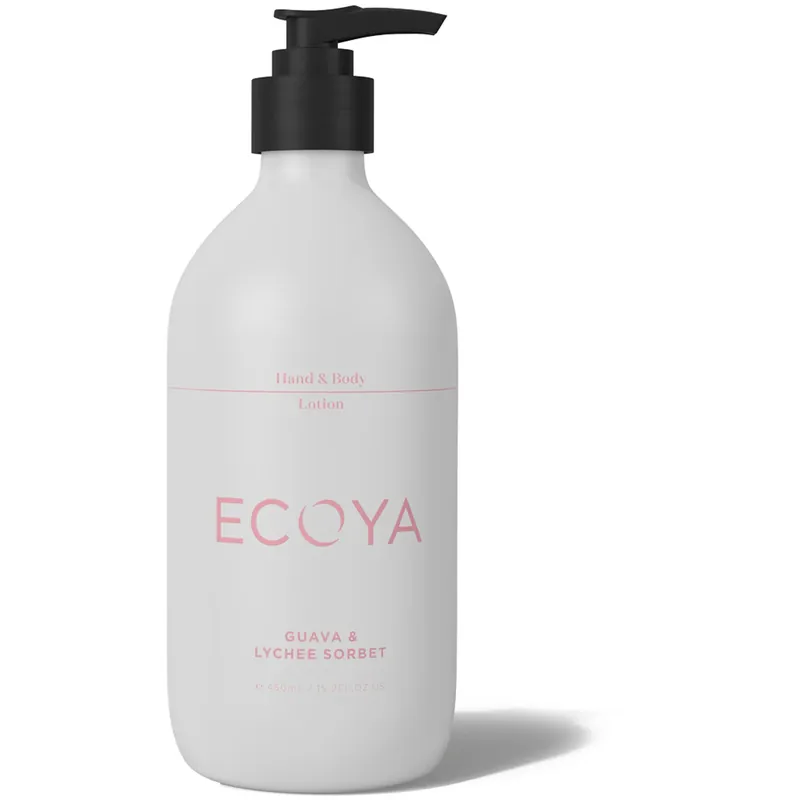 EcoyaHand & Body LotionGuava Lychee 450 ml Uusi Kokoelma