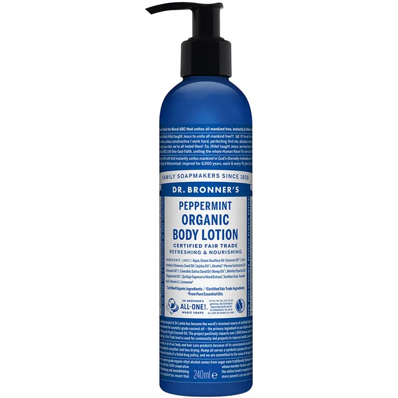 Dr. Bronner‘sPeppermint Body Lotion 237 ml Tukkuhinta