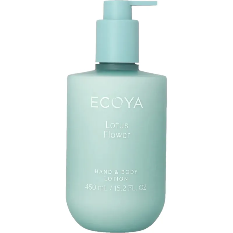 EcoyaHand & Body LotionLotus Flower 450 ml Ilmainen Palautus