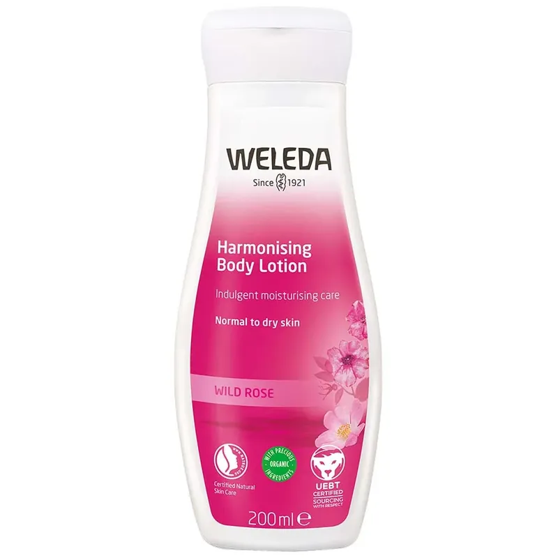 WeledaWild Rose Harmonising Body Lotion 200 ml Eniten Myyty
