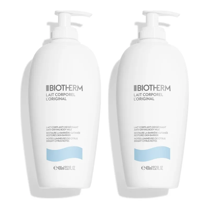 BiothermLait Corporel - Bodylotion Duo2 x Bodymilk 400ml 800 ml Alennettu Hinta