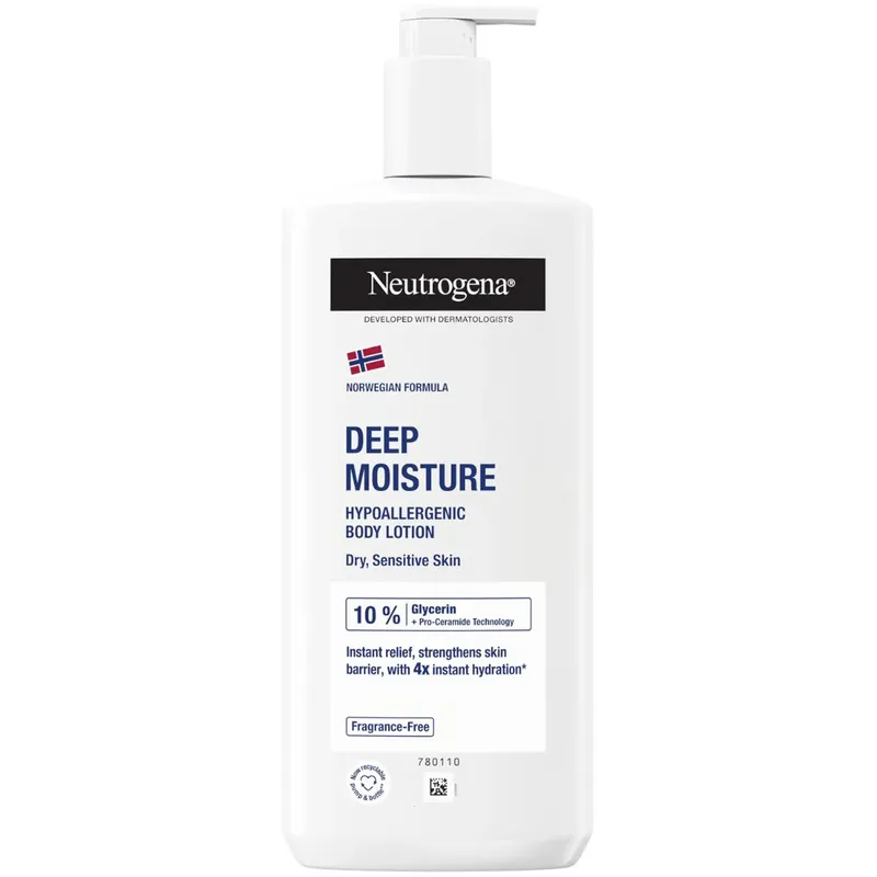 Kuuma Tarjous NeutrogenaNorwegian FormulaDeep Moisture Hypoallergenic Body Lotion 400 ml
