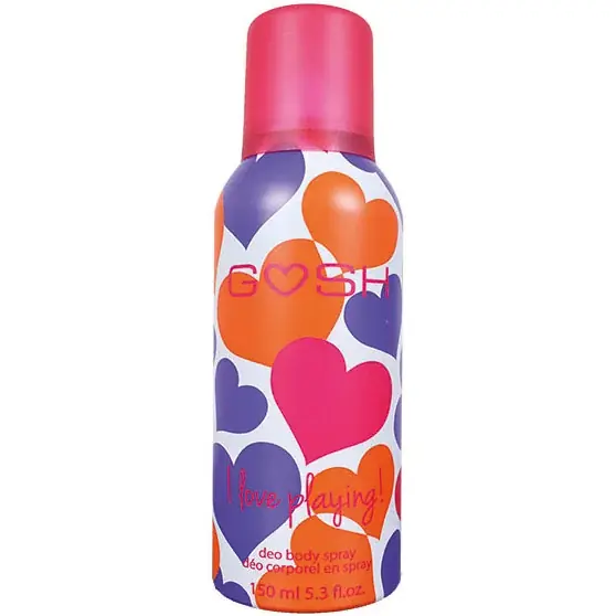 GOSHWoman Deo Body Spray I Love Playing 150 ml Lähetetään Heti