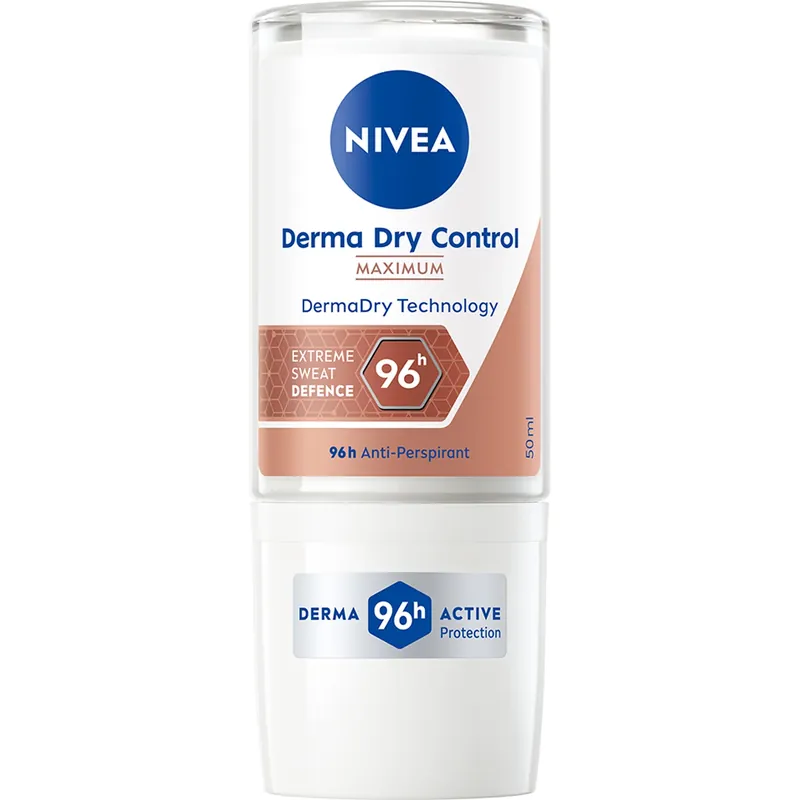 NIVEADerma Dry Maximum Protection Roll on 50 ml Turvallinen Maksu