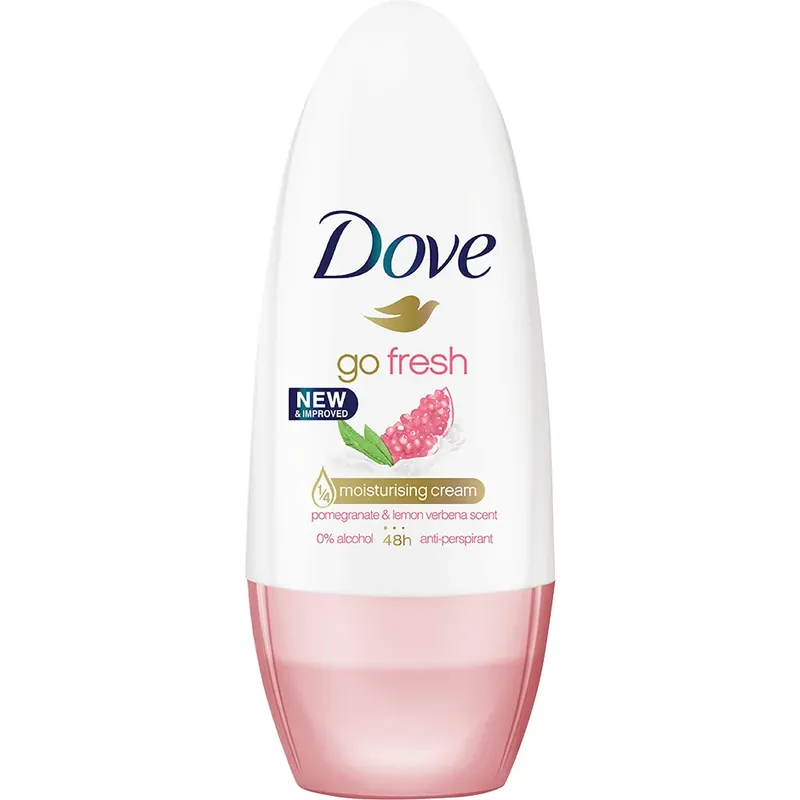 DoveGo Fresh Pomegranate & Lemon VerbenaRoll-On Deodorant 50 ml Kausialennus