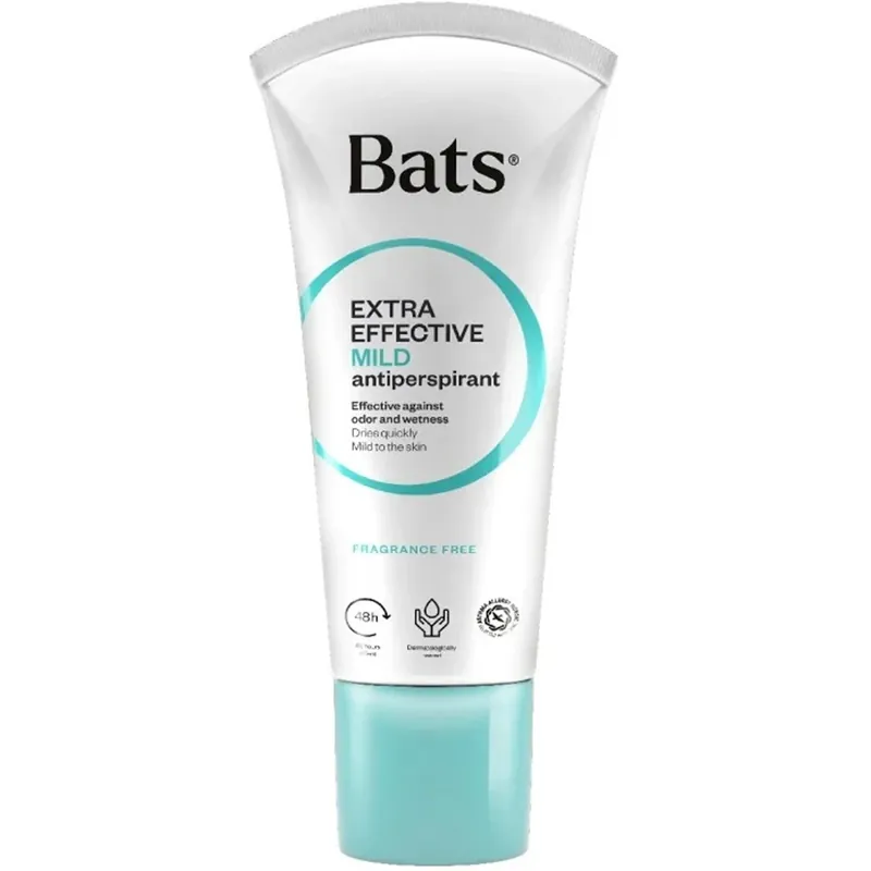 Kausialennus BatsExtra Effective Mild AntiperspirantUnperfumed 60 ml