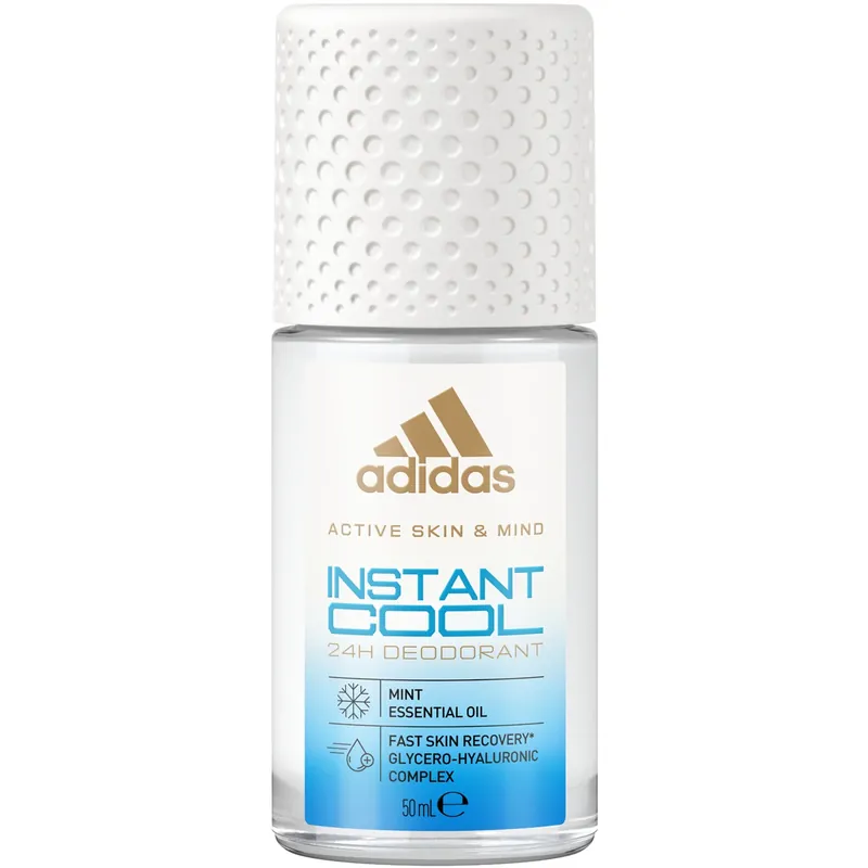 AdidasSkin & Mind Instant CoolRoll-On Deodorant 50 ml Alkuperäinen
