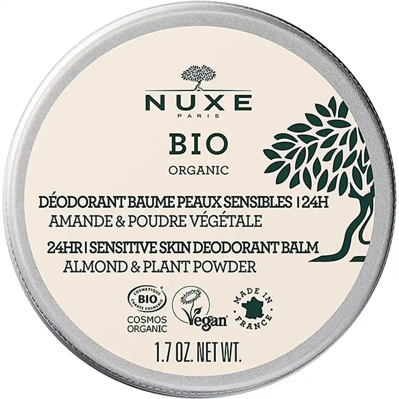 NuxeBio Organic 24h Sensitive Skin Deo Balm 50 ml Pakollinen (Must-Have)