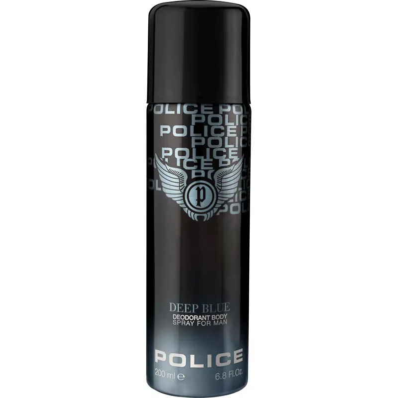 PoliceContemporary Deep Blue Deo Spray 200 ml Vain Tänään