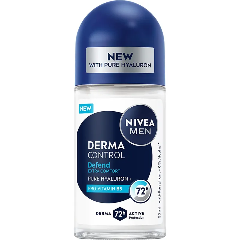 Pikatoimitus NIVEAAntiperspirant Deo Derma Control Defend Roll On 50 ml