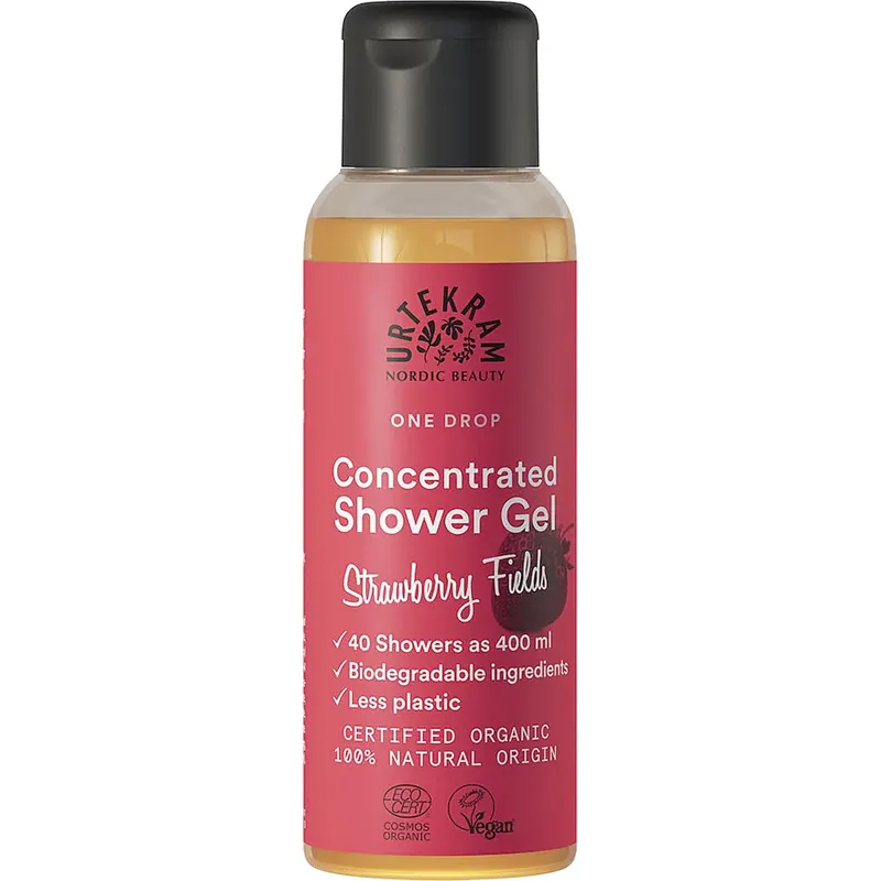 Päivän Tarjous UrtekramConcentrated Shower GelStrawberry Fields 100 ml