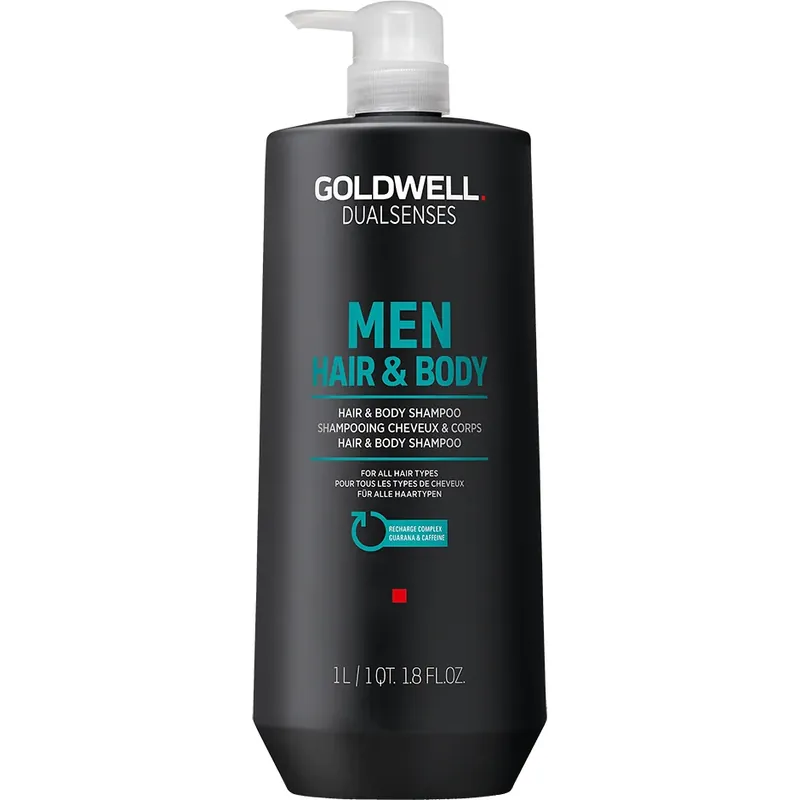 GoldwellDualsenses Men Hair & BodyHair & Body Shampoo 1000 ml Superhinta