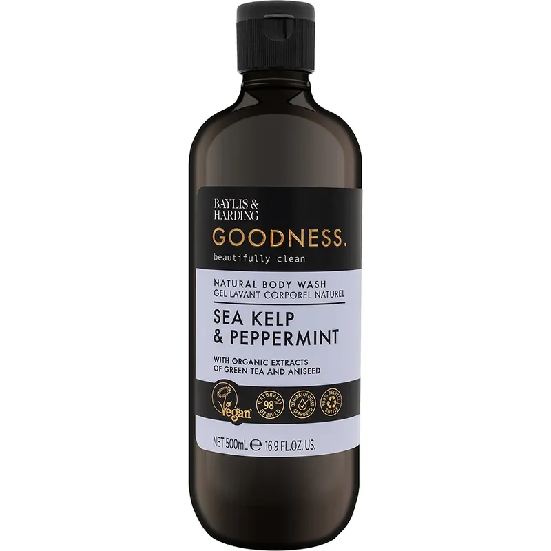 Baylis & HardingGoodness Sea Kelp & Peppermint Body Wash 500 ml Osta Verkossa