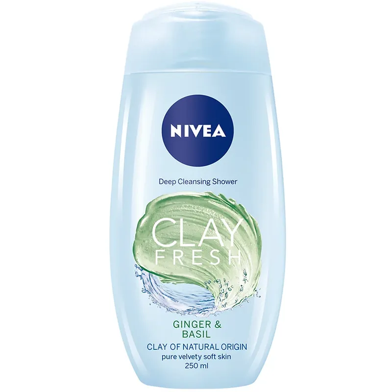 NIVEAClay ShowerGinger & Basil 250 ml Tarjoushinta