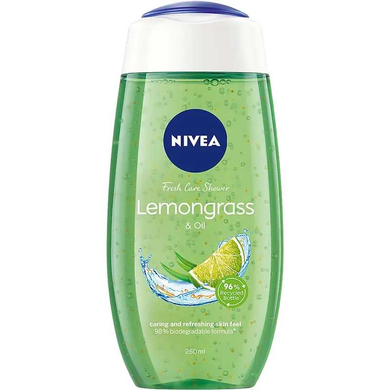 Suoraan Valmistajalta NIVEACaring Shower GelLemon & Oil 250 ml