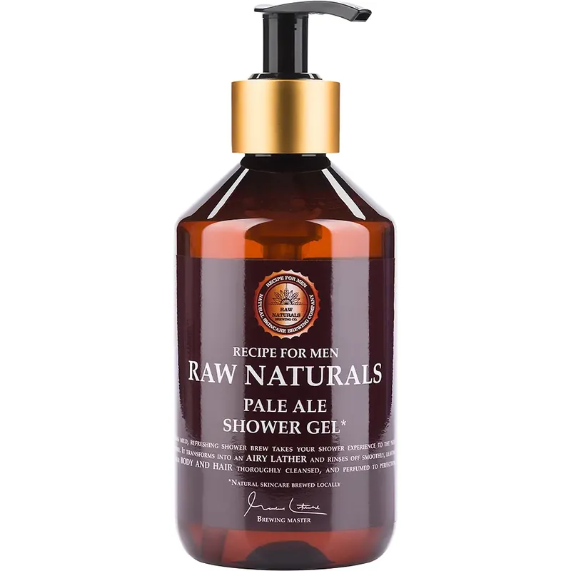 Raw Naturals by Recipe for MenPale Ale Shower Gel 300 ml Rajoitettu Tarjous