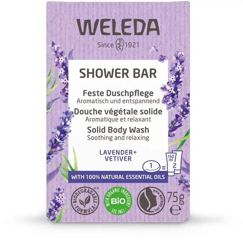 WeledaShower BarLavender 75 g Halpa Hinta