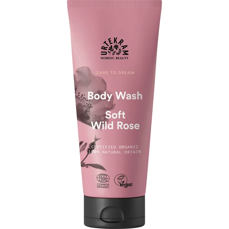 Tarjous UrtekramBody WashSoft Wild Rose 200 ml