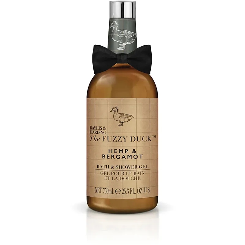 Suoraan Valmistajalta Baylis & HardingThe Fuzzy Duck Men‘s Hemp & BergamotBath & Shower Gel 750 ml