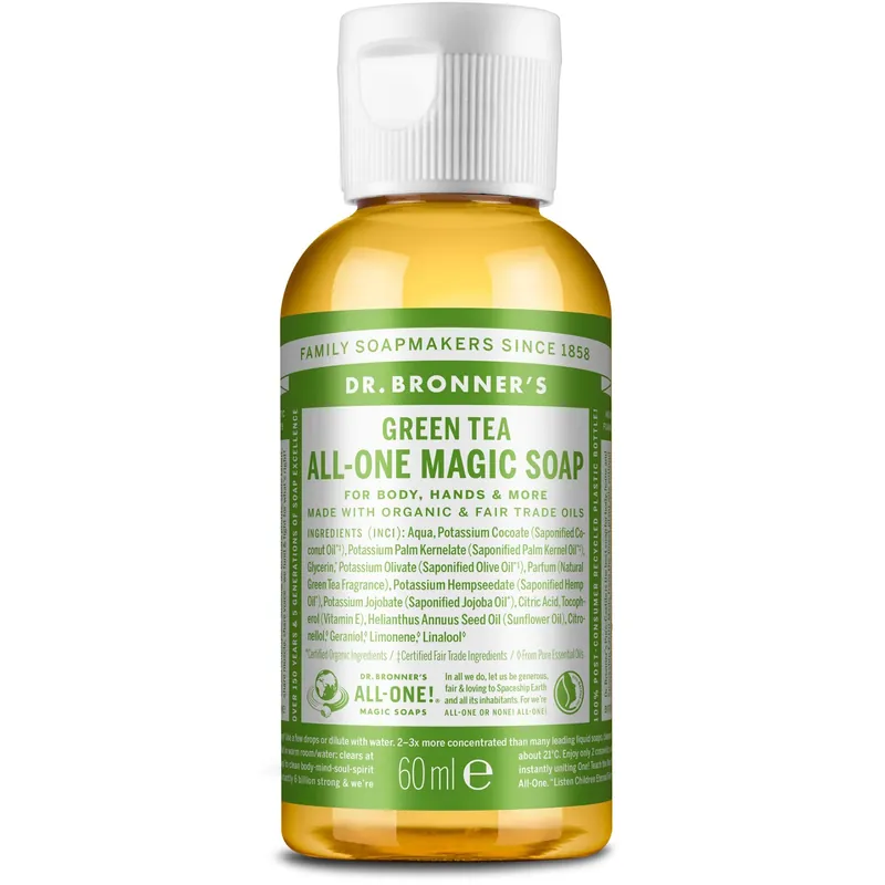 Löytö Dr. Bronner‘sAll-One Magic Soap Green Tea 60 ml