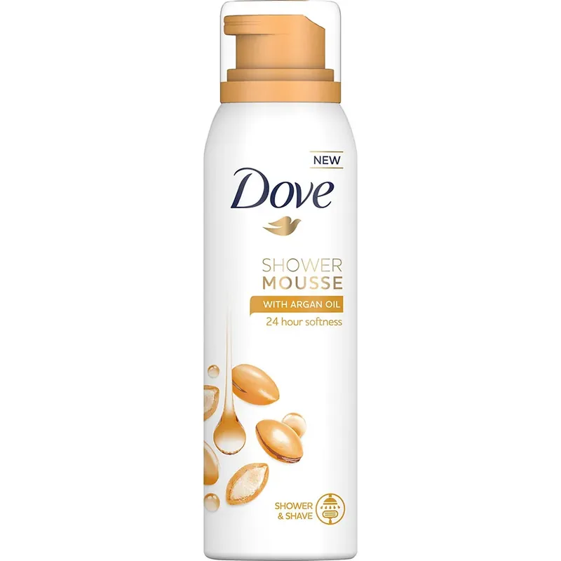 Ajankohtainen DoveShower Mousse Argan Oil 200 ml