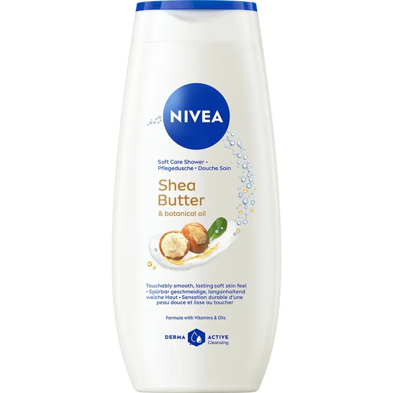 NIVEAShea Butter & Botanical Oil Care Shower 250 ml Uutuus