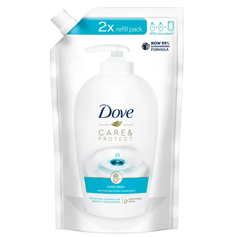 Tukkuhinta DoveCare & Protect Liquid Handwash 500 ml