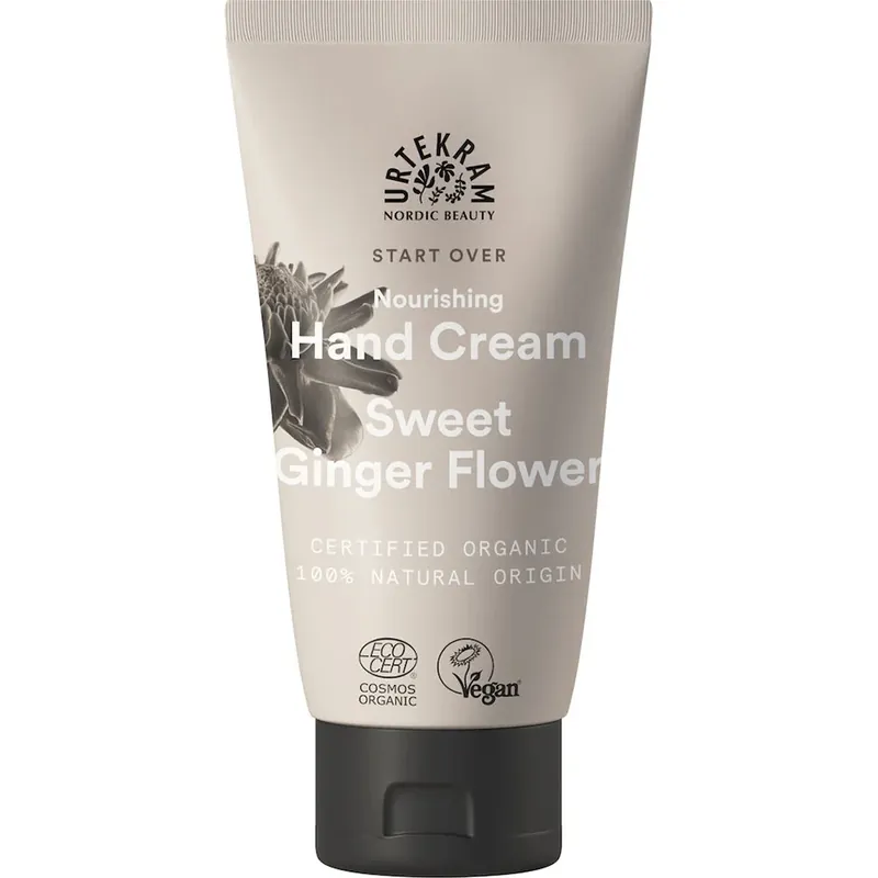 UrtekramSweet Ginger Flower Hand Cream 75 ml Vain Rajoitetun Ajan