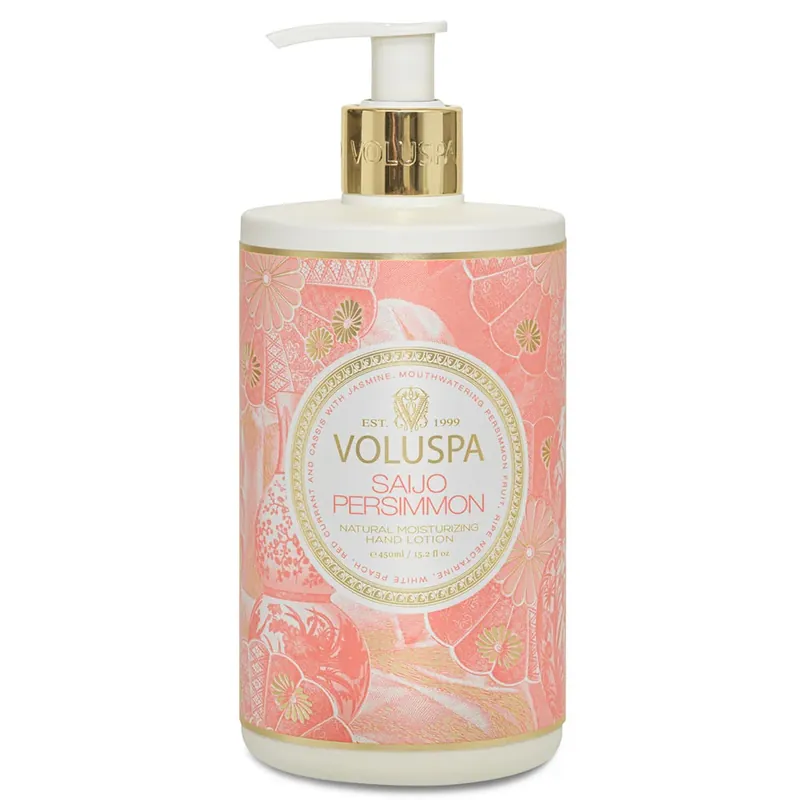 Nopea Toimitus VoluspaHand Lotion Saijo Persimmon 450 ml