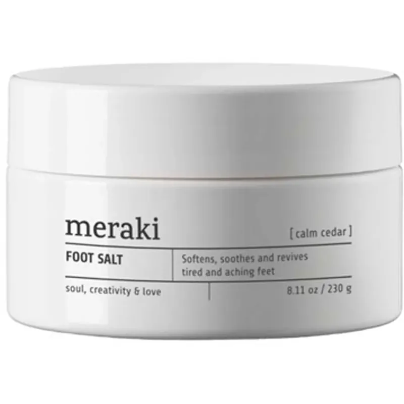 MerakiFoot SaltCalm Cedar 200 ml Vain Rajoitetun Ajan