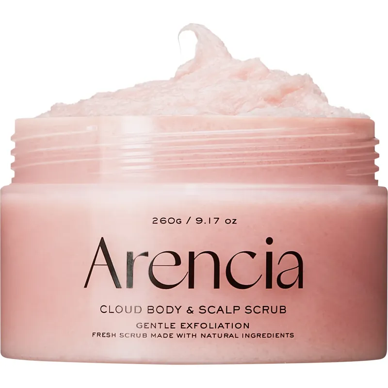 ArenciaFresh Cloud ScrubLavender & Pear 260 g Turvallinen Maksu