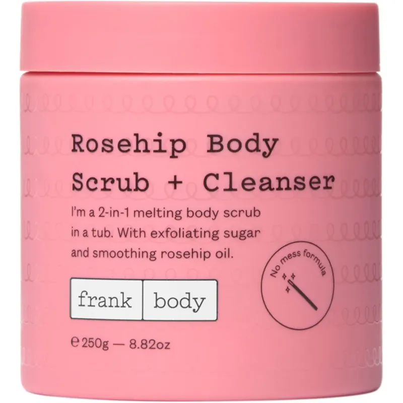 Halpa Frank BodyRosehip Body Scrub + Cleanser 250 g