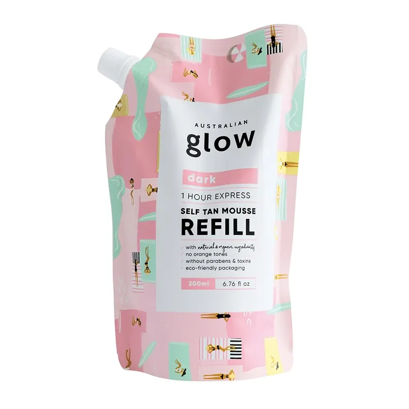 Suosittu Glow Express Tan Mousse Refill – DarkDark 200 ml