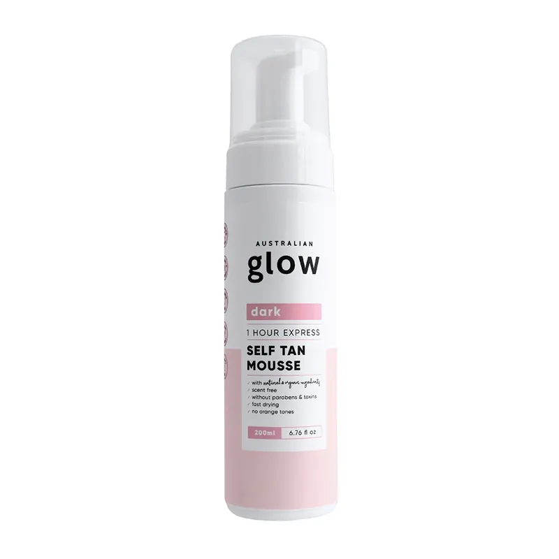 Glow One Hour Express Tan Mousse – DarkDark 200 ml Merkkituote