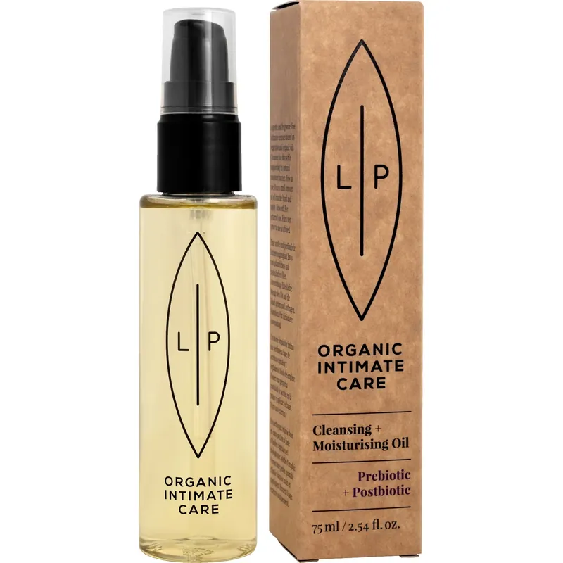 Lip Intimate CareCleansing + Moisturising OilPrebiotic + Postbiotic 75 ml Viimeinen Mahdollisuus