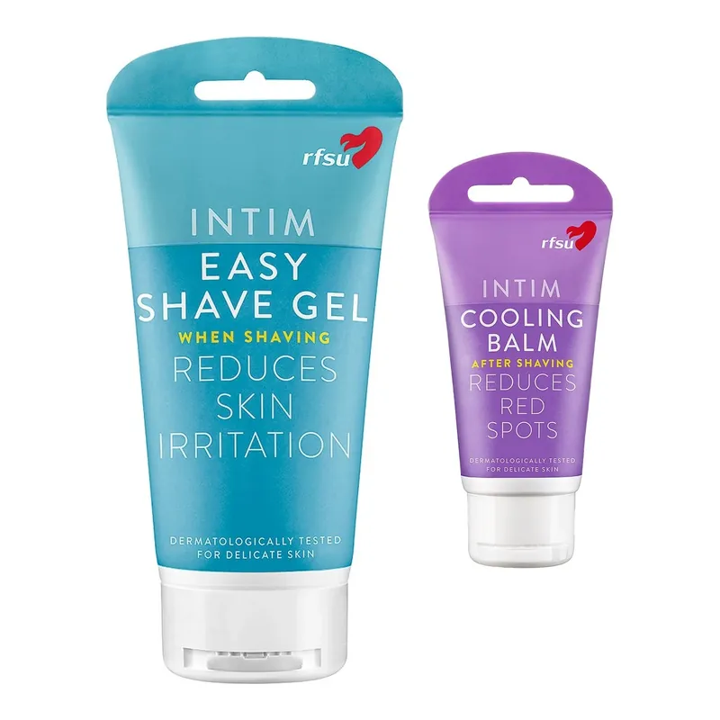 RFSUIntimate Shave & Soothe SetShave Gel 150 ml & Cooling Balm 40 ml 190 ml Ajankohtainen